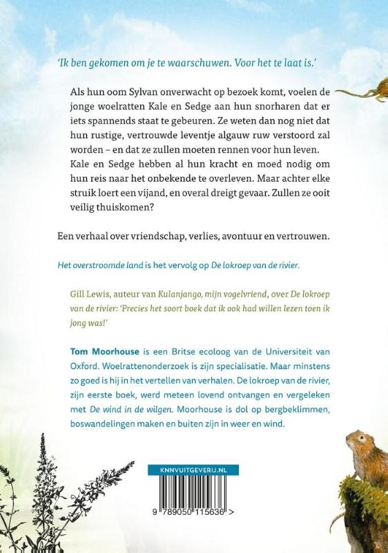 Achterkant van Het overstroomde land