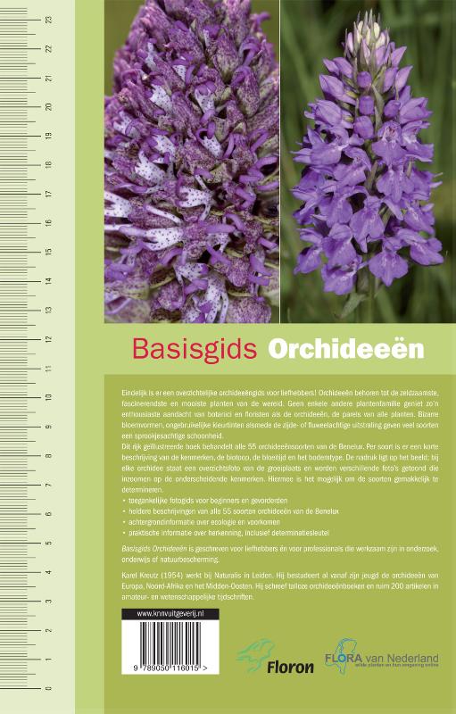 Achterkant van Basisgids orchideeën