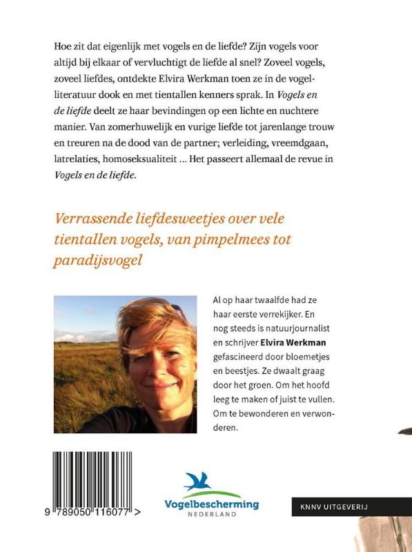 Achterkant van Vogels en de liefde