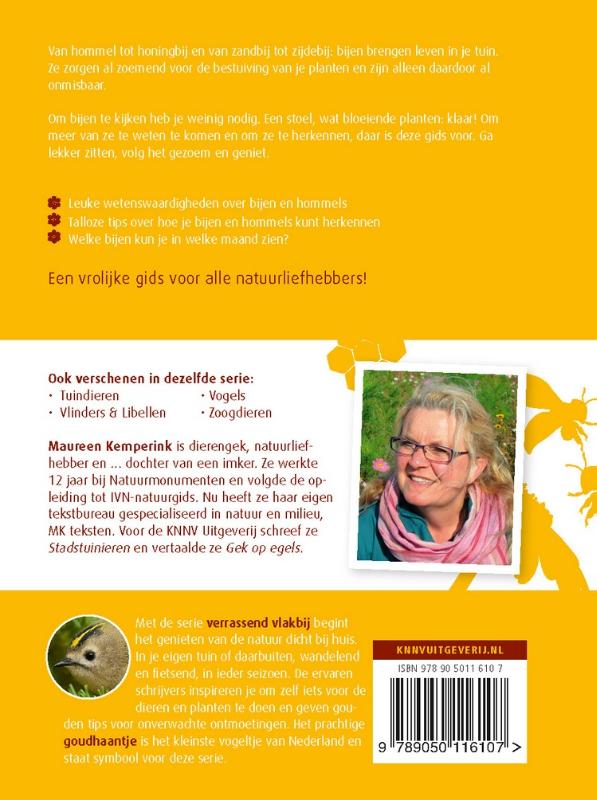 Achterkant van Bijen en hommels