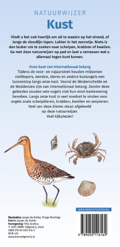 Achterkant van Natuurwijzer Kust