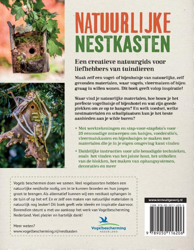 Achterkant van Natuurlijke nestkasten