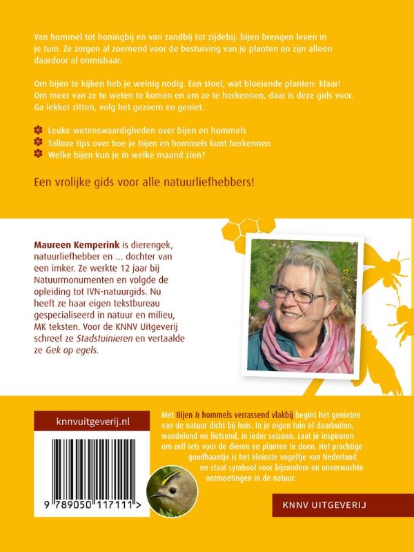 Achterkant van Bijen & Hommels