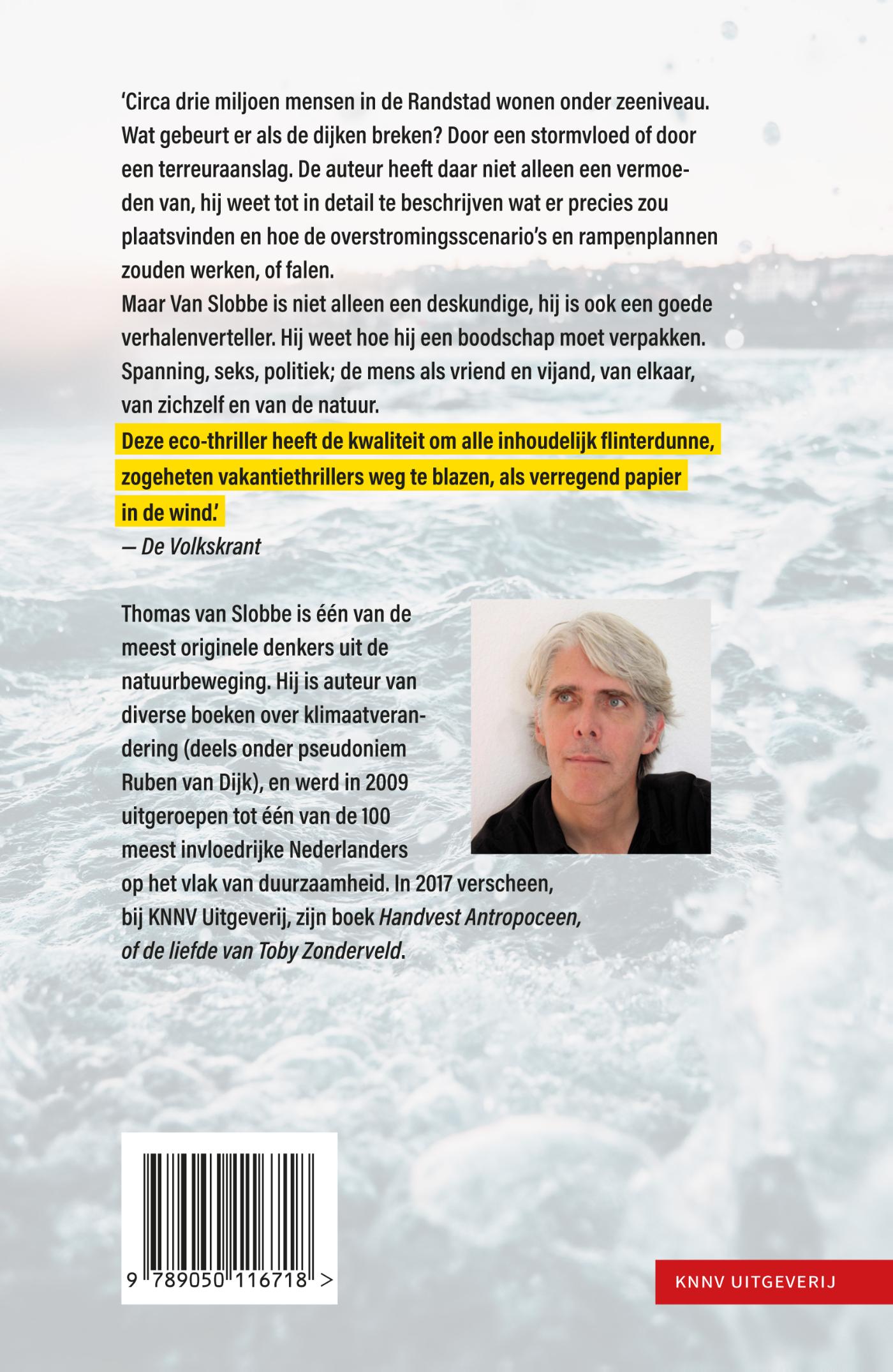 Achterkant van Wild water