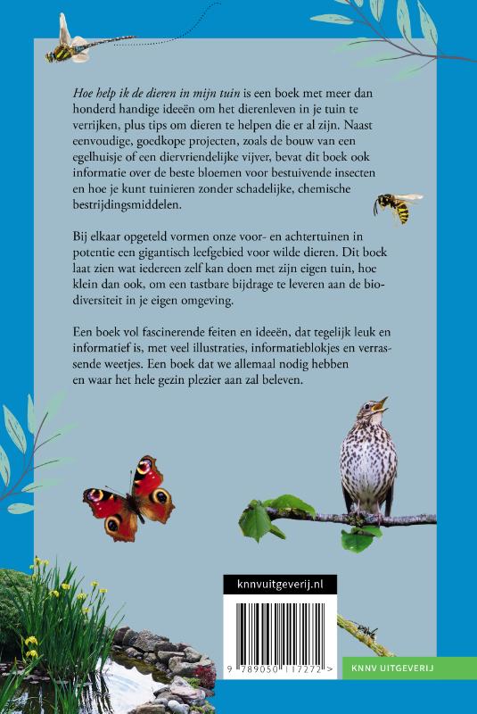 Achterkant van Hoe help ik de dieren in mijn tuin