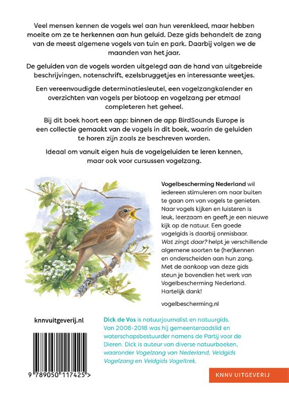 Achterkant van Wat zingt daar?