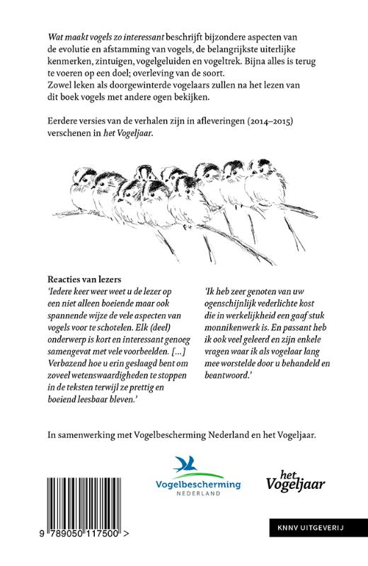 Achterkant van Wat maakt vogels zo interessant