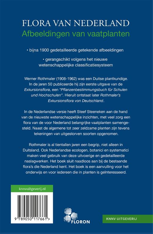 Achterkant van Rothmaler - Flora van Nederland
