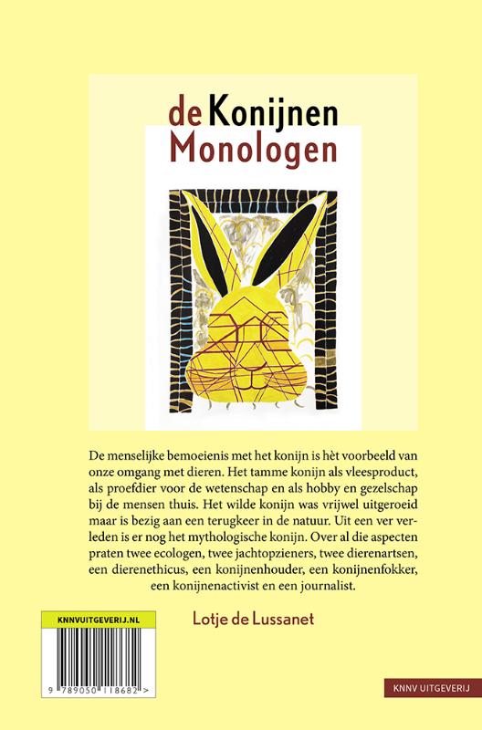 Achterkant van De Konijnen Monologen
