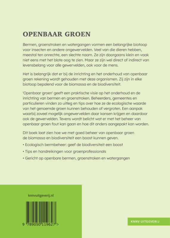 Achterkant van Openbaar groen