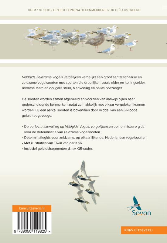 Achterkant van Zeldzame vogels vergelijken