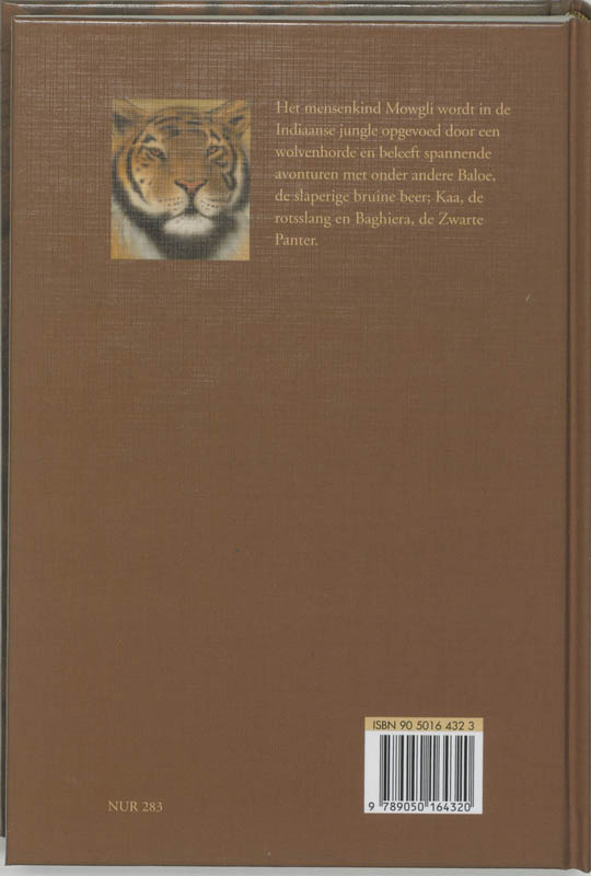 Achterkant van Het jungleboek