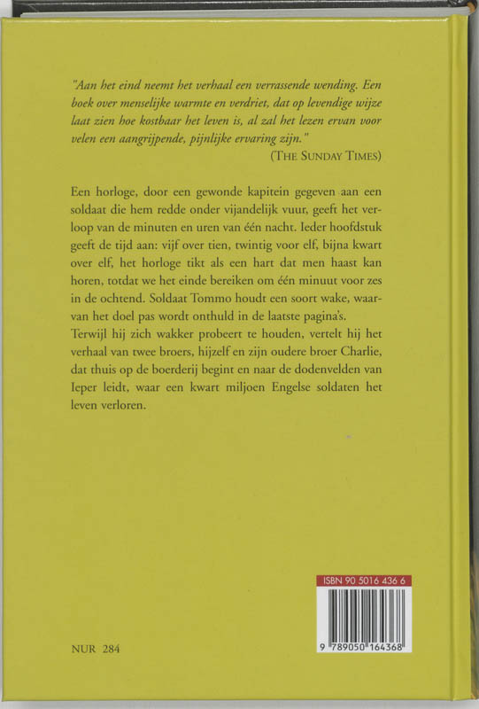 Achterkant van Soldaat Peaceful