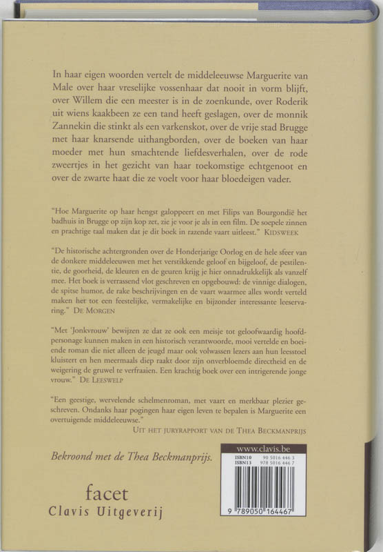Achterkant van Jonkvrouw