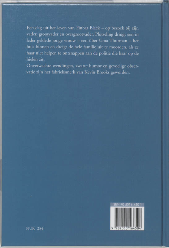 Achterkant van Het zit in de familie