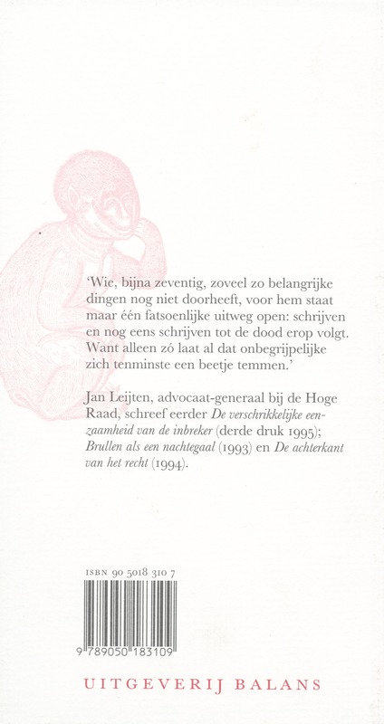 Achterkant van Waarom ik het nog steeds niet goed door heb