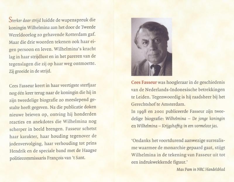 Achterkant van Sterker door strijd