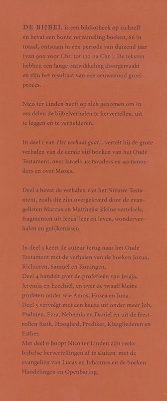Achterkant van 3 De verhalen van Richters en Koningen