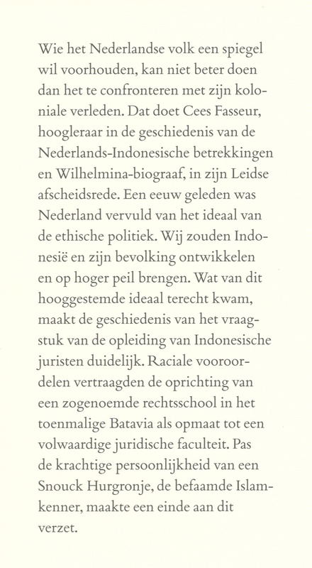 Achterkant van Rechtsschool en raciale vooroordelen