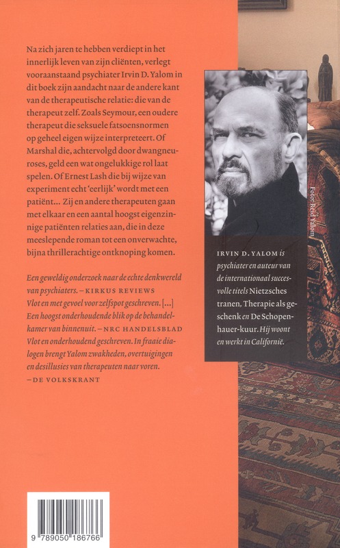 Achterkant van De therapeut