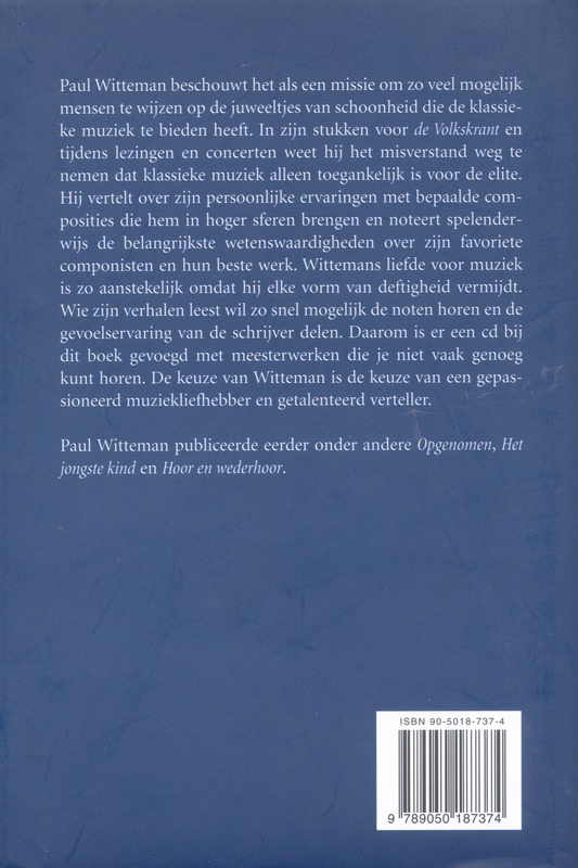 Achterkant van In hoger sferen