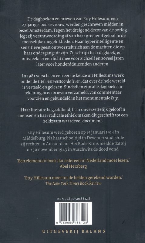 Achterkant van Etty