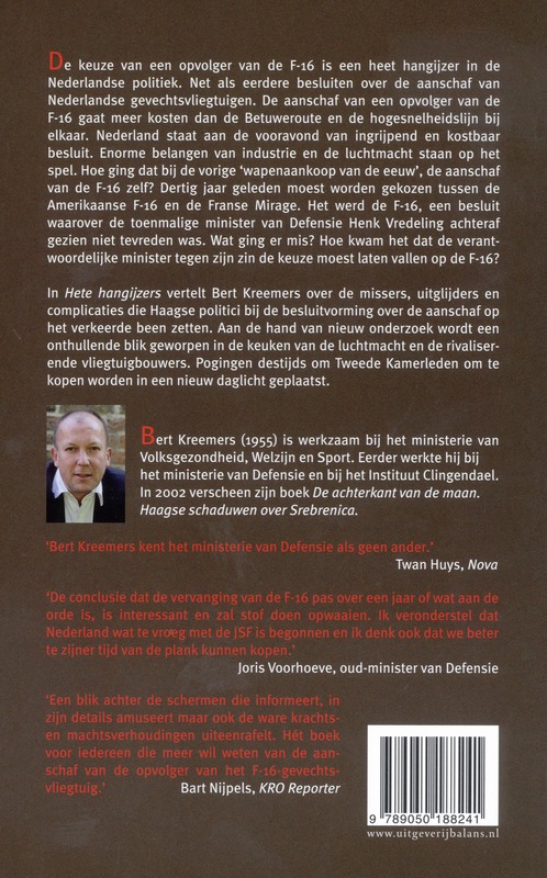 Achterkant van Hete hangijzers