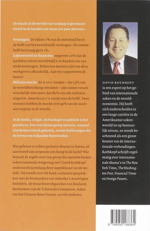Achterkant van De superklasse