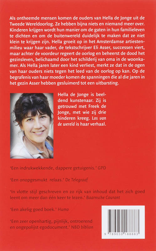 Achterkant van Los van de wereld