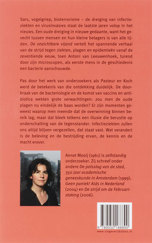 Achterkant van De onzichtbare vijand