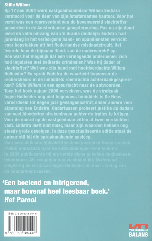 Achterkant van Stille Willem