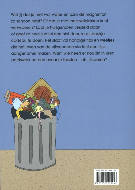 Achterkant van Op kamers