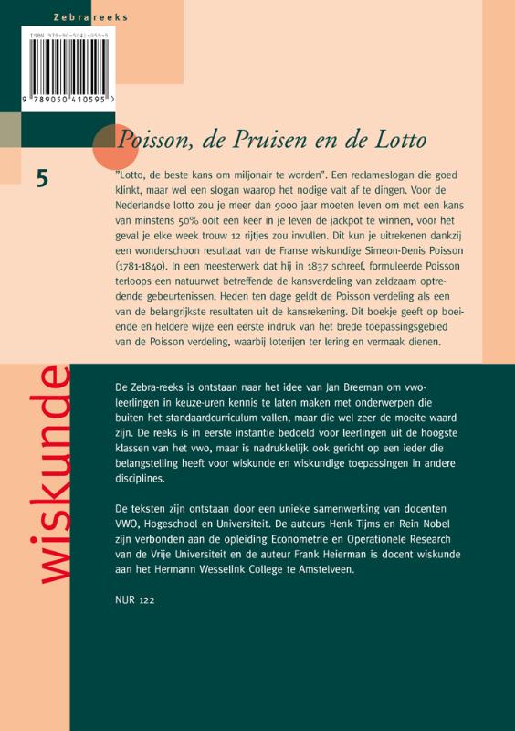 Achterkant van Poisson, de Pruisen en de lotto