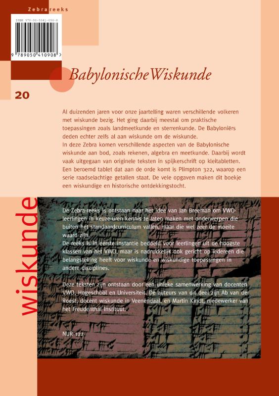 Achterkant van Babylonische Wiskunde