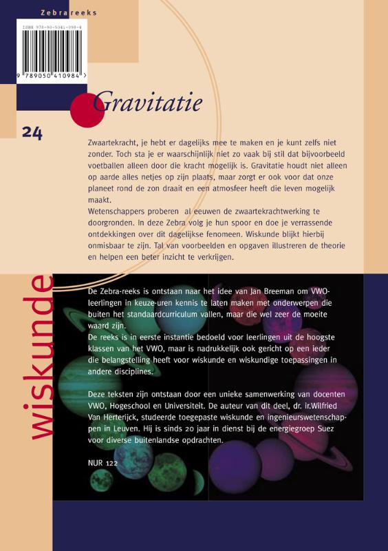 Achterkant van Gravitatie