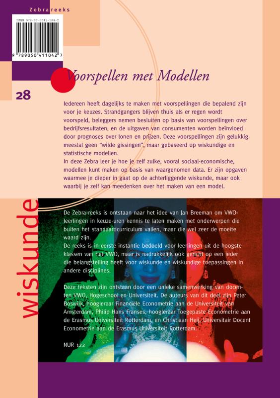 Achterkant van Voorspellen met modellen