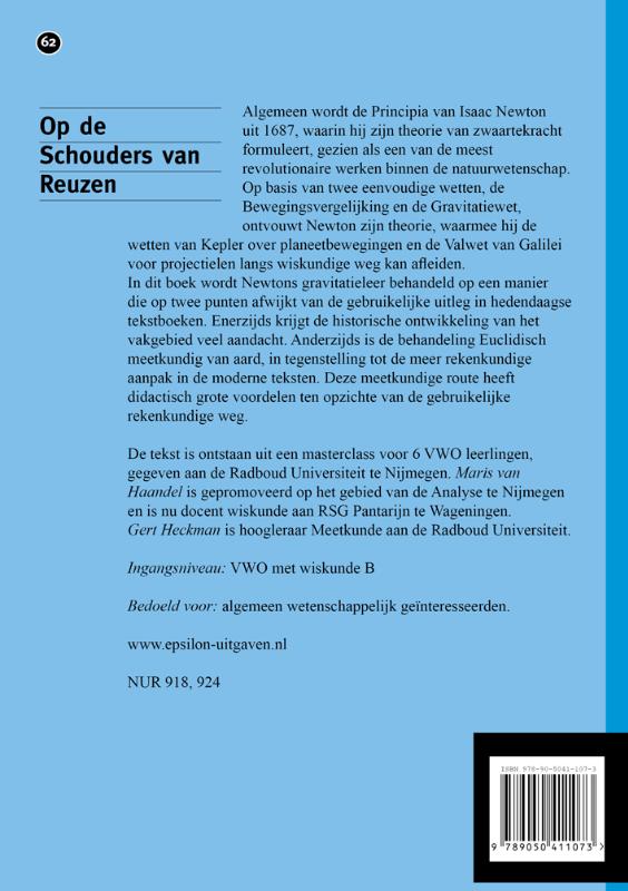 Achterkant van Op de schouders van reuzen