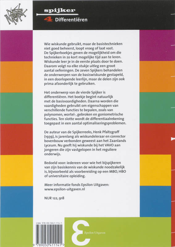 Achterkant van Differentieren
