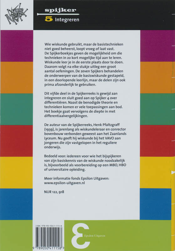 Achterkant van Integreren