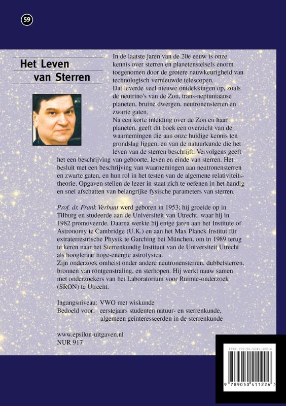 Achterkant van Het Leven van Sterren