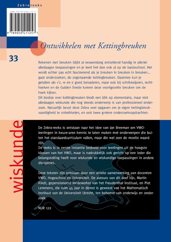 Achterkant van Ontwikkelen met Kettingbreuken
