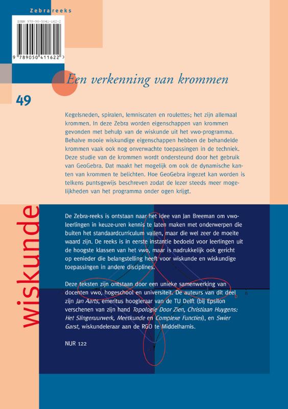 Achterkant van Een verkenning van krommen