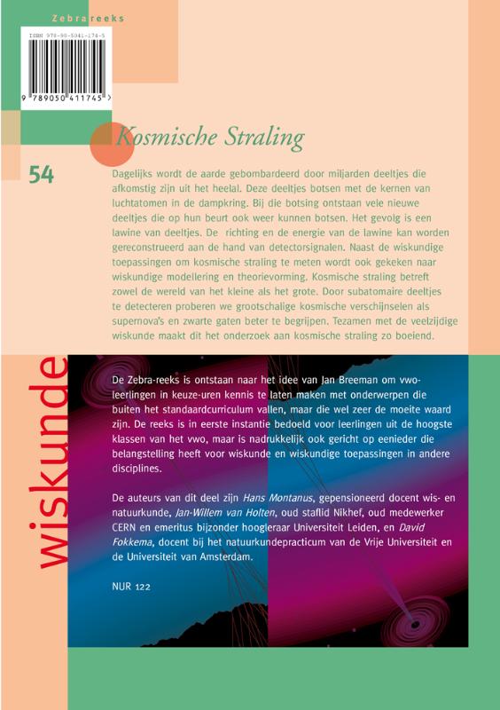 Achterkant van Kosmische Straling