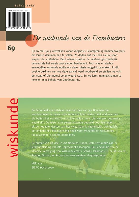 Achterkant van De wiskunde van de Dambusters