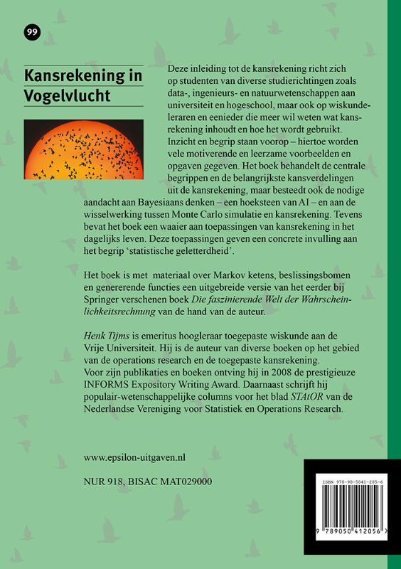Achterkant van Kansrekening in Vogelvlucht