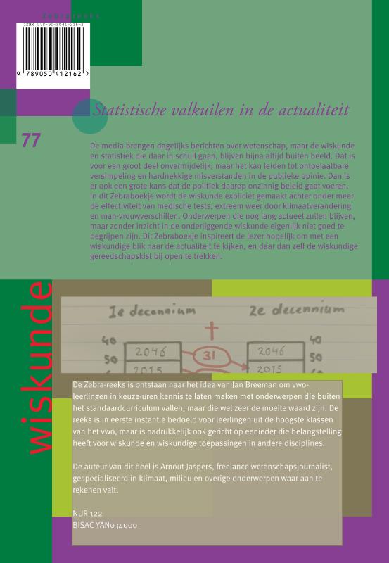 Achterkant van Statistische valkuilen in de actualiteit
