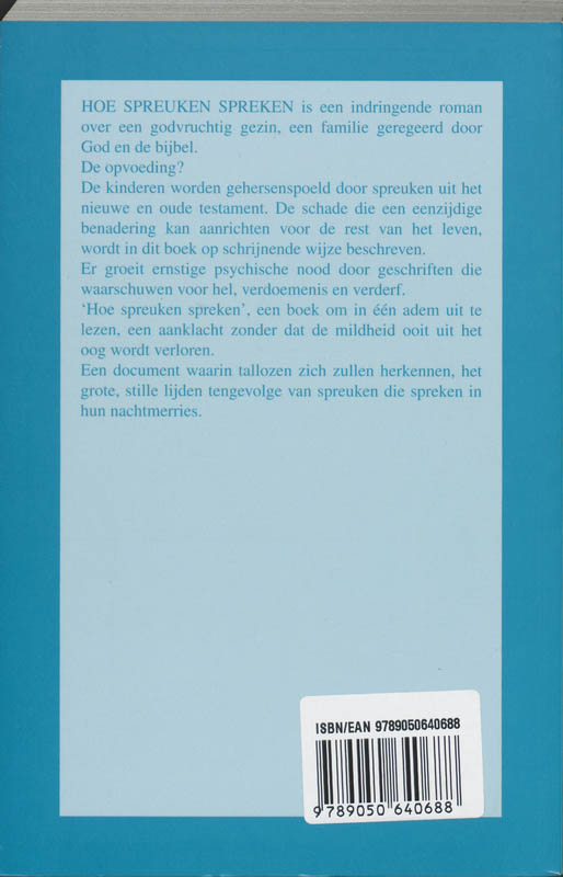 Achterkant van Hoe spreuken spreken