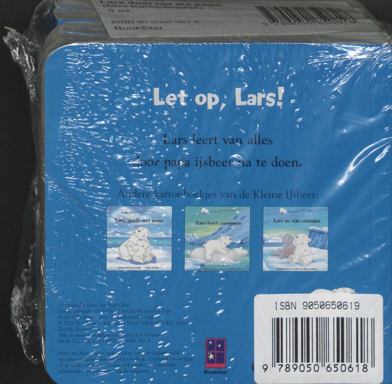 Achterkant van Lars doet net als papa 5 ex