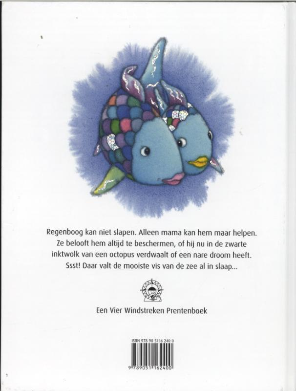 Achterkant van De mooiste vis van de zee gaat lekker slapen