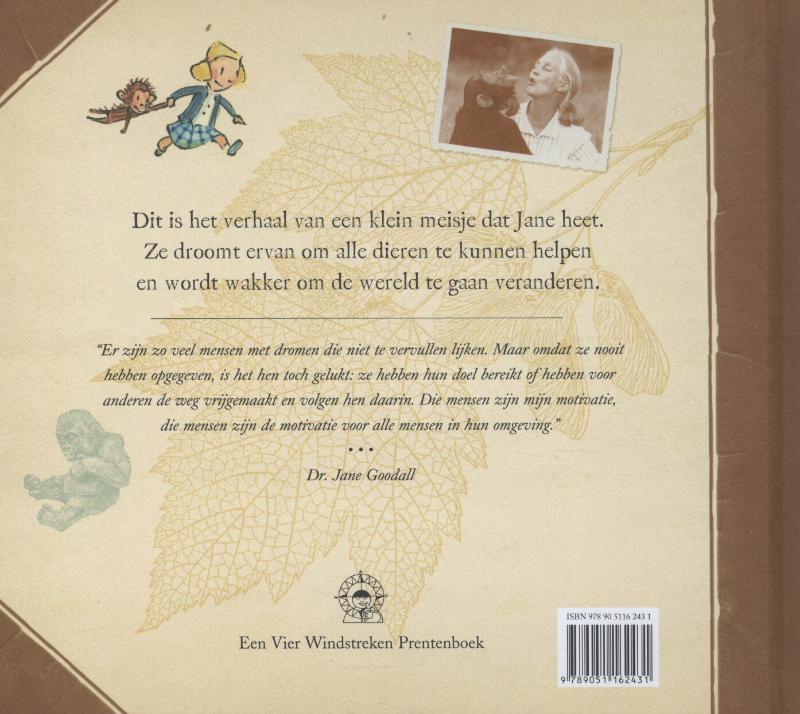 Achterkant van De droom van Jane